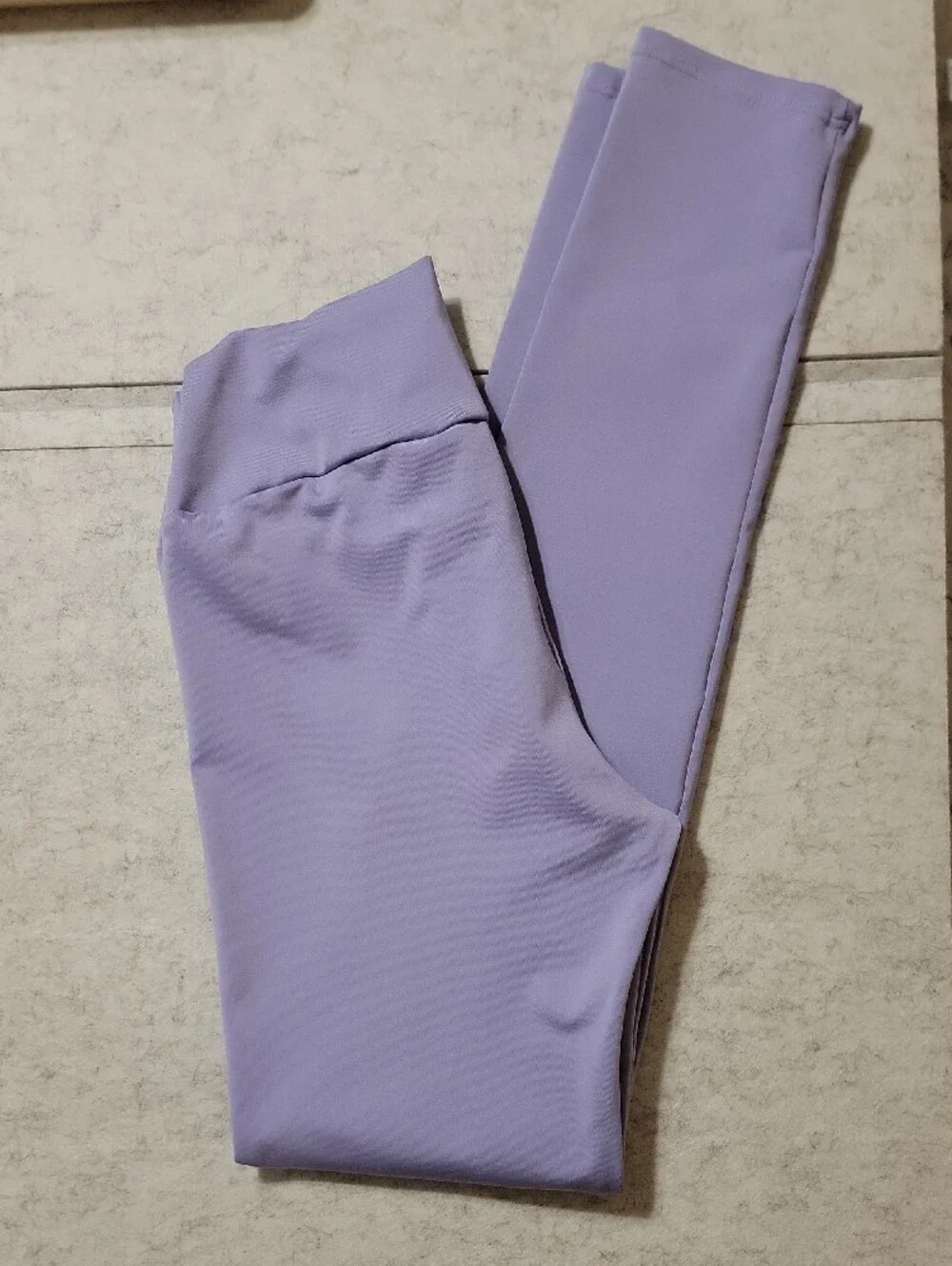 Alo Yoga High Waist V Front Leggings Lilac Purple XS Flawed